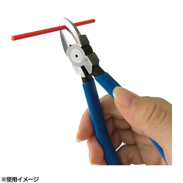 フジ矢 プラスチックニッパー(ラウンド刃・バネ付)150mm (FPN-150RS)(4952520009222) FUJIYA 工具