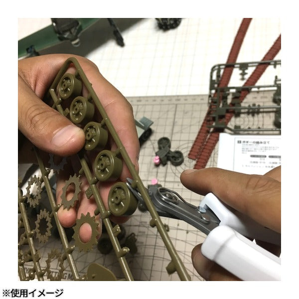 フジ矢 極薄プラスチックニッパー(片刃)120mm (HP813-120X)(4952520082492) FUJIYA 工具