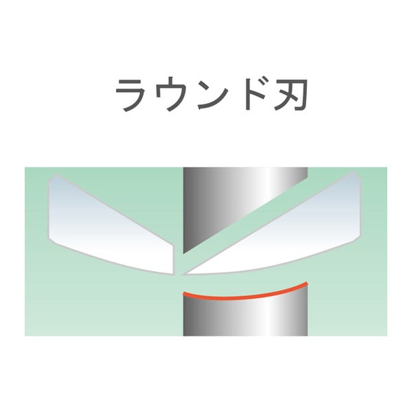 フジ矢 片刃プラスチックニッパー125mm(ラウンド刃) (HP940-125XR)(4952520009307) FUJIYA 工具