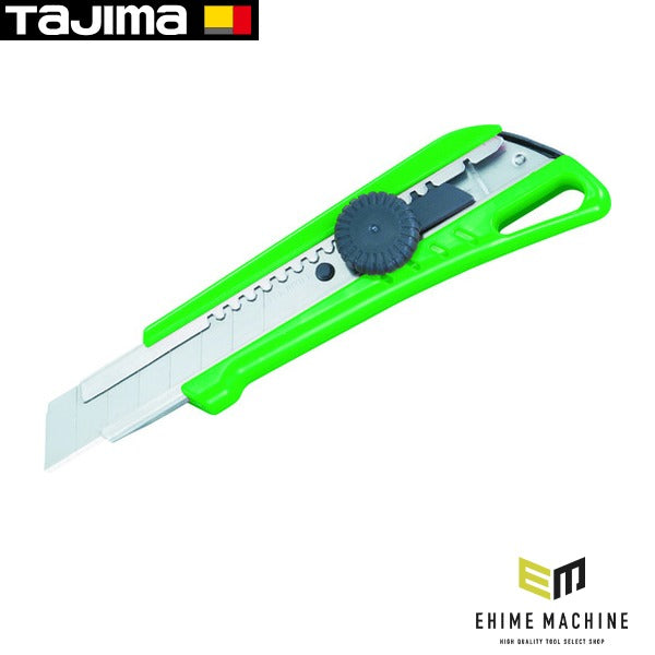 タジマ カッターナイフ 内蔵ネジプロ(緑) (LC521GBL)(4975364022073) TAJIMA TJMデザイン