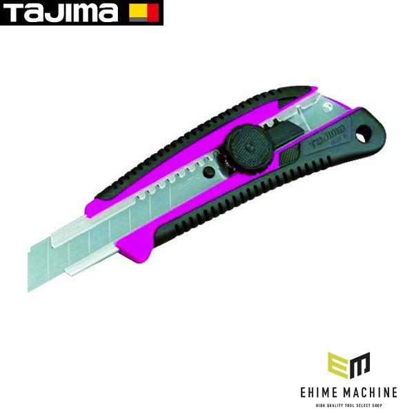 タジマ カッターナイフ ネジプロ グリーL マゼンタ クリアケース入 (LC561MGCL)(4975364019332) TAJIMA TJMデザイン