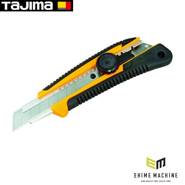 タジマ カッターナイフ ネジプロ グリーL オレンジ クリアケース入 (LC561ORCL)(4975364110039) TAJIMA TJMデザイン