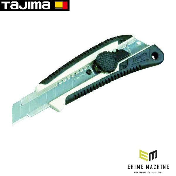 タジマ カッターナイフ ネジプロ グリーL ホワイト クリアケース入 (LC561WCL)(4975364019349) TAJIMA TJMデザイン