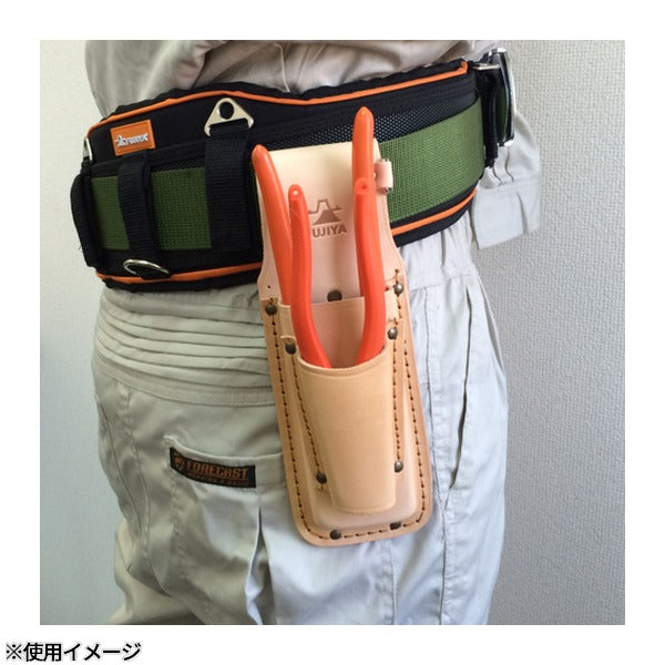 フジ矢 ペンチホルダー Dカン付 ペンチ・圧着2段差し(大) (LP-8D)(4952520411568) FUJIYA 工具