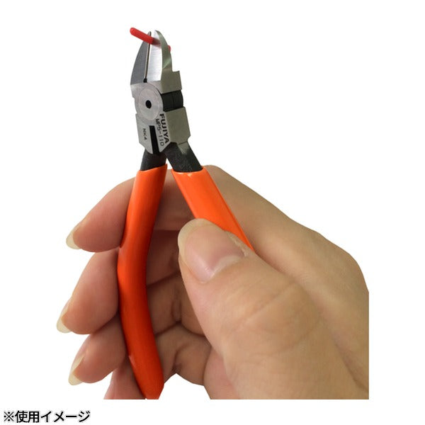 フジ矢 ミニテックプラスチックニッパー(バネ付) 110mm (MP5-110)(4952520082447) FUJIYA 工具