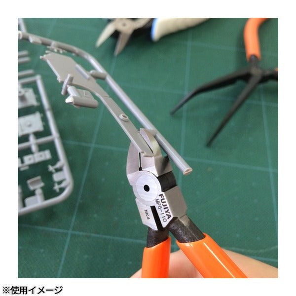 フジ矢 ミニテックプラスチックニッパー(バネ付) 110mm (MP5-110)(4952520082447) FUJIYA 工具