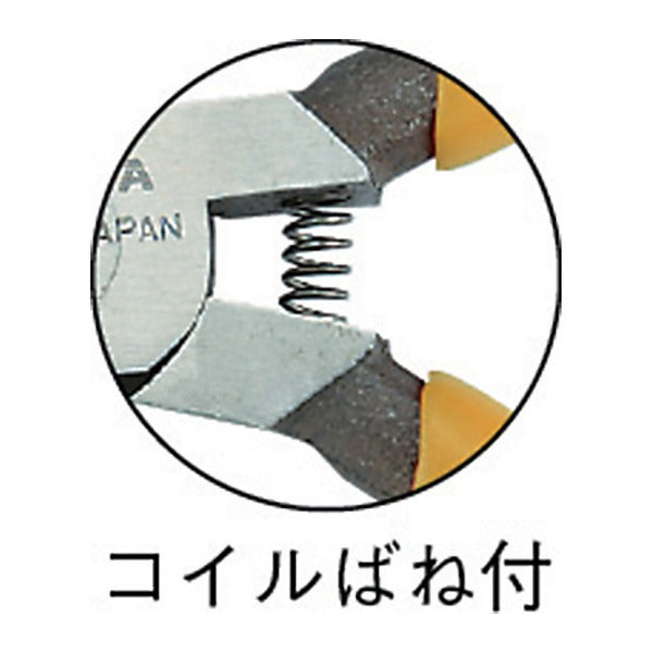 フジ矢 ミニテックスーパーマイクロラジオペンチ(バネ付) 150mm (MP6-150)(4952520302262) FUJIYA 工具