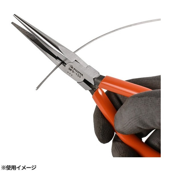 フジ矢 ミニテックスーパーマイクロラジオペンチ(バネ付) 150mm (MP6-150)(4952520302262) FUJIYA 工具