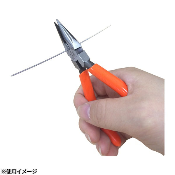 フジ矢 ミニテックミニショートノーズラジオペンチ(バネ付) 110mm (MP9-110)(4952520033340) FUJIYA 工具