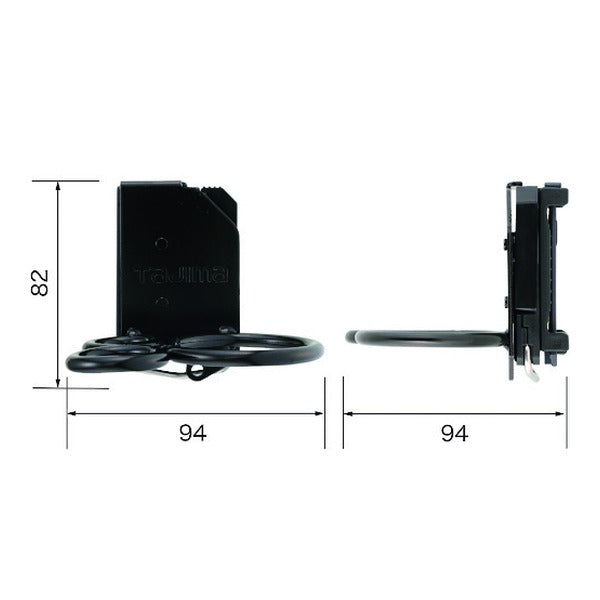 タジマ 着脱式工具ホルダースチール ハンマー3穴 (SFKHI-H3)(4975364263100) TAJIMA TJMデザイン