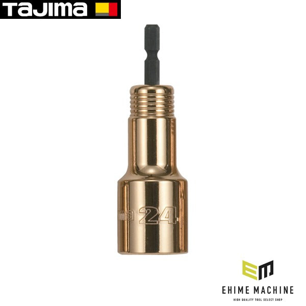 タジマ SDソケット 24mm 6角 (TSK-SD24-6K)(4975364069580) TAJIMA TJMデザイン