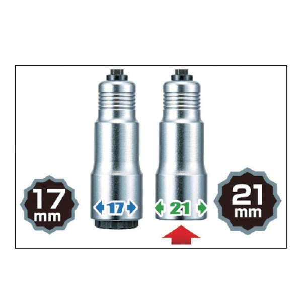 タジマ 耐久ソケット ダブル 17×21mm 12角 (TSK-T1721-12K)(4975364069955) TAJIMA TJMデザイン