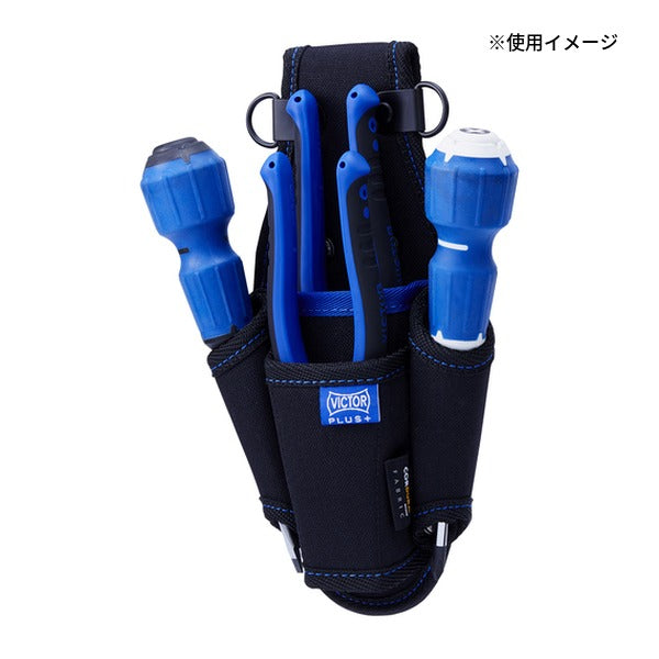 ビクター ビクタープラス ホルダー ペンチ・ドライバー2段 (VPS-H72)(4953998009431) VICTOR フジ矢