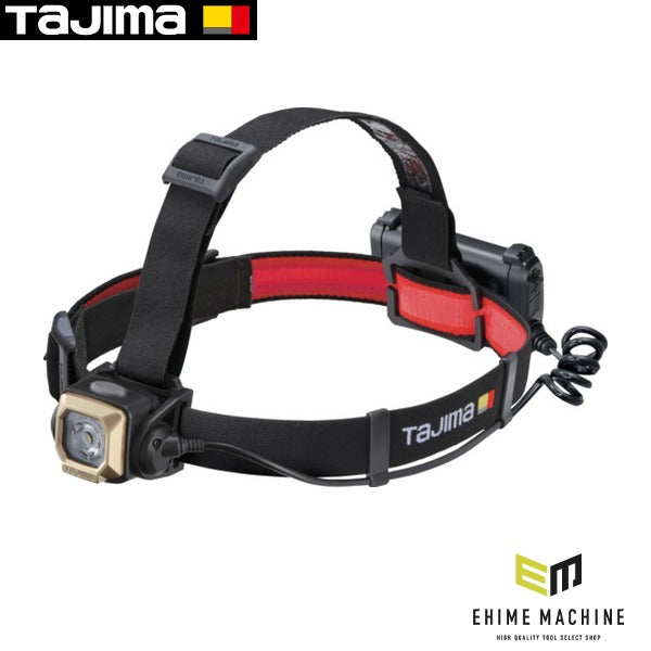 タジマ ヘッドライト NDS 500lm 大径照射 3718セット (NDS50A-H18)(4975364362315) TAJIMA TJMデザイン