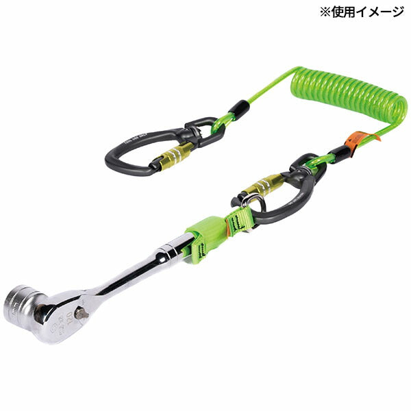 NLG Dリング付ツールテザー 12mm×60mm 1kg (101361)(5060572180055) Never Let Go エヌエルジー イギリス