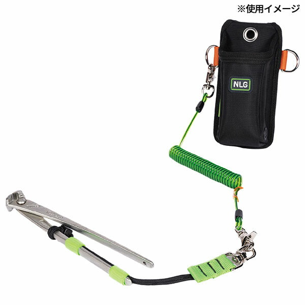 NLG スイベル式ツールテザー 25mm×400mm 最大荷重3kg (101495)(5060572180581) Never Let Go エヌエルジー イギリス