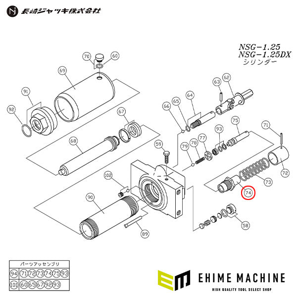 ジャッキ・油圧機器の商品一覧【工具の通販エヒメマシン】 – 8