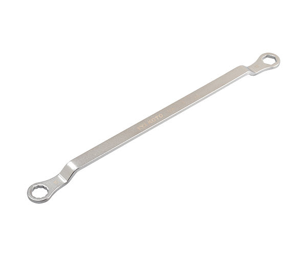 [26SS新商品] KOTO 薄型オフセットメガネレンチ 19mm ベルトテンショナー交換 先端厚6mm SCM材 (NW-1919) (4582281275637) 江東産業
