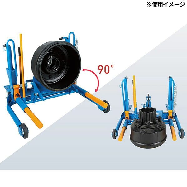 [メーカー直送品] 長崎ジャッキ ブレーキドラム用アタッチメント NWD-DA2 (4940995869885) ホイールドーリ対応 ドラム点検・交換用 NAGASAKI JACK