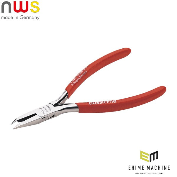 日本正規品 NWS 40°斜メニッパー 全長110mm 斜め刃 (051-72-110-SB)(4003758651704) エヌダブリューエス