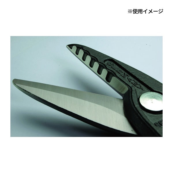 日本正規品 NWS 金切バサミ 直刃 全長250mm 板金 (060-12-250-SB)(4003758660102) エヌダブリューエス