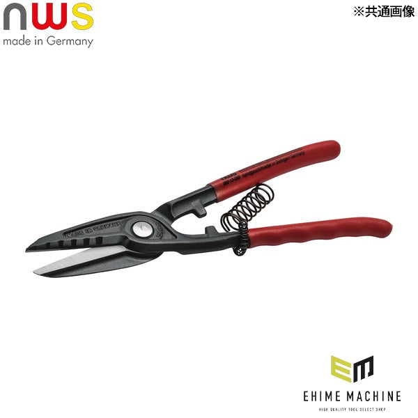 日本正規品 NWS 金切バサミ 直刃 全長300mm 板金 (060-12-300-SB)(4003758660119) エヌダブリューエス