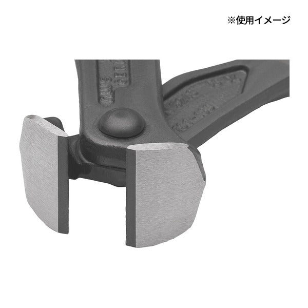 日本正規品 NWS エンドカッティングニッパー 全長180mm 喰い切り (131-12-180-SB)(4003758631119) エヌダブリューエス