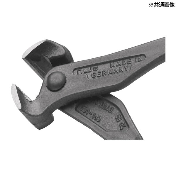 日本正規品 NWS エンドカッティングニッパー 全長200mm 喰い切り (131-12-200-SB)(4003758631126) エヌダブリューエス