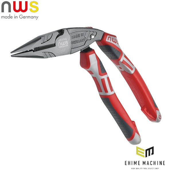 日本正規品 NWS アングルヘッドペンチ 全長200mm 角度付き (1406-69-200-SB)(4003758640623) エヌダブリューエス