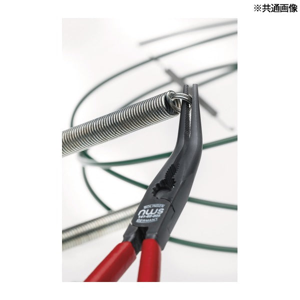日本正規品 NWS 先曲ラジオペンチ 全長170mm 先曲がり (141-62-170-SB)(4003758641200) エヌダブリューエス