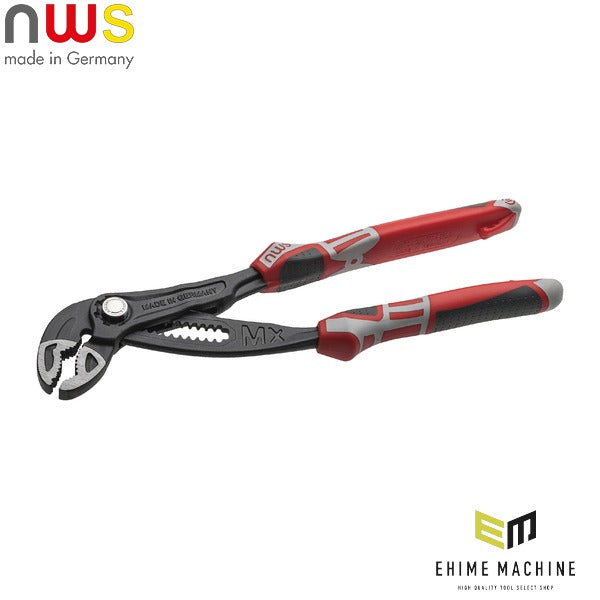 日本正規品 NWS ウォーターポンププライヤ マキシMX 全長250mm (1660-69-250-SB)(4003758666623) エヌダブリューエス