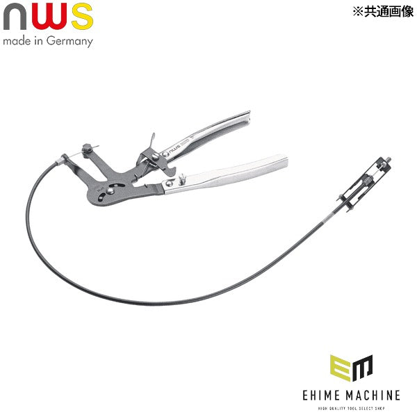 日本正規品 NWS ホースクランププライヤー 全長255mm ホースバンド (197-6-255)(4003758197066) エヌダブリューエス