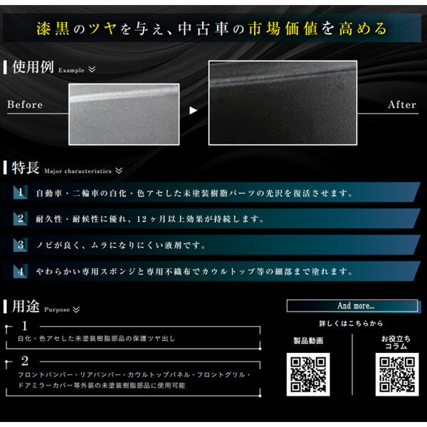 イチネンケミカルズ NX783 未塗装樹脂用保護艶出し剤