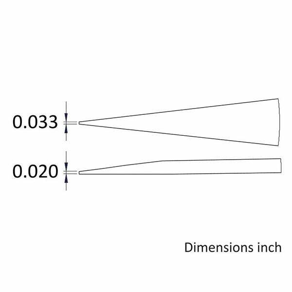日本正規品 アイデアルテック 0.85MM ステンレスピンセット(耐酸/磁) (00.SA.0.IT)(7640144710040) ideal-tek