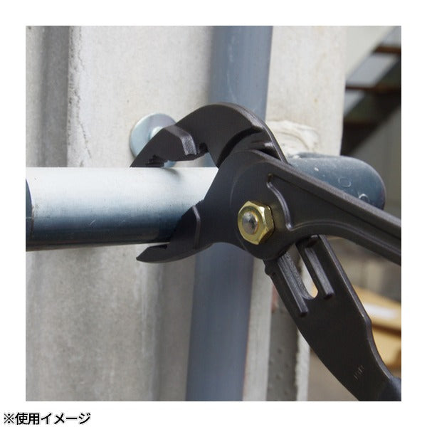 フジ矢 超軽量ウォーターポンププライヤー(黒金) (130-200-BG)(4952520853047) FUJIYA 工具