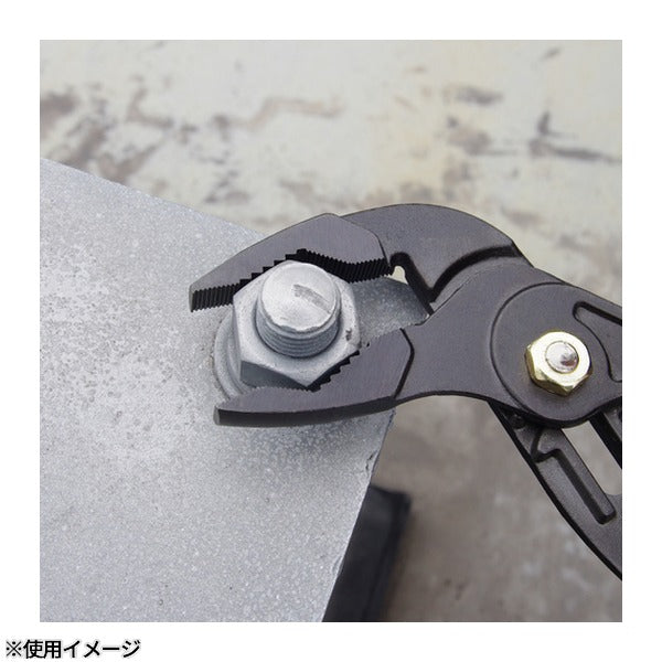フジ矢 超軽量ウォーターポンププライヤー(黒金) (130-200-BG)(4952520853047) FUJIYA 工具