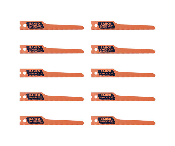 日本正規品 バーコ エアーソーブレード(10枚入) 32山 バイメタル 替刃 (3845-32-10PK)(7311518101626) BAHCO