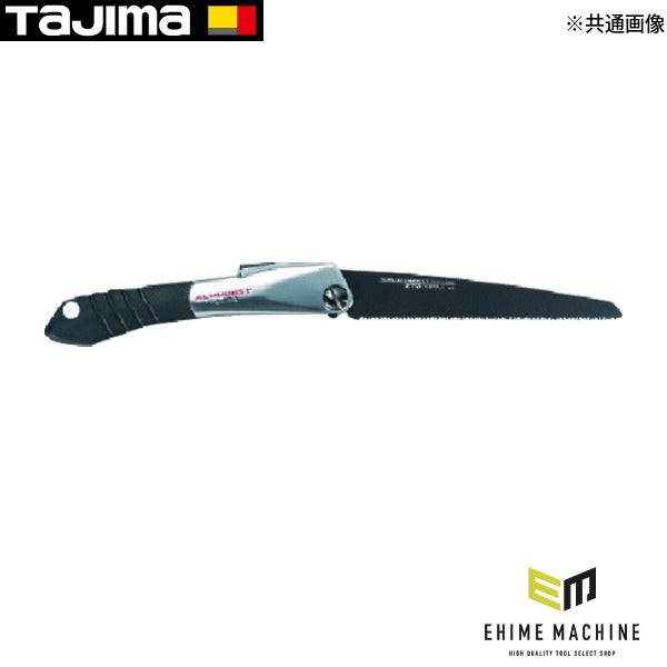 タジマ 鋸 G-SAWアルミニスト折込厚刃210 フッ素ブラック (ALOR-A210FB)(4975364017406) TAJIMA TJMデザイン