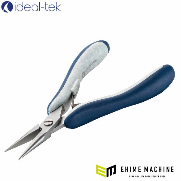 日本正規品 アイデアルテック ESD高精度プライヤ(ロングフラット) (ES6023.CR.BG.IT)(7640144719357) ideal-tek