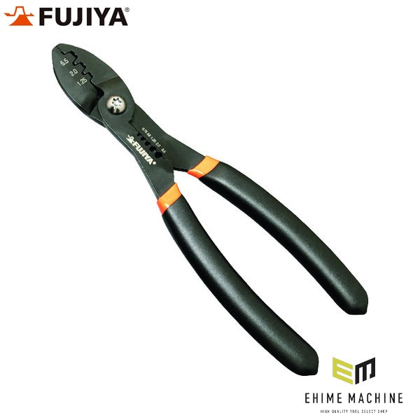 フジ矢 電工ペンチミニ(ファストン端子用) (FA203)(4952520067314) FUJIYA 工具