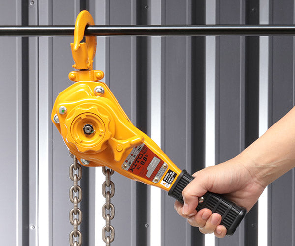 キトー キトーレバーブロックL5形 定格荷重0.8t 標準揚程1.5m LB008