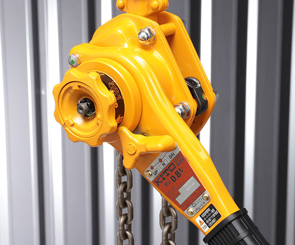 キトー キトーレバーブロックL5形 定格荷重0.8t 標準揚程1.5m LB008