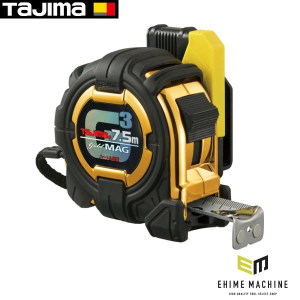 タジマ セフコンベG3ゴールドロックマグ爪25 7.5m メートル目盛 (SFG3GLM25-75BL)(4975364029508) TAJIMA TJMデザイン