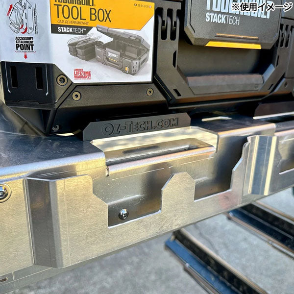オズテック STACK TECH用 マウントブラケット 2個セット PETG 3Dプリント製 スタックテック対応 壁掛け 車載固定 (OZ-TB-02-3D)(4580662522325) OZ-TECH