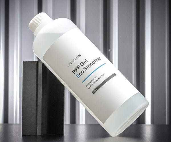 エシュロン PPFジェル・エコスムーサー 500ml (50%希釈) P004-99 カット済みヘッドライトプロテクションフィルム施工液 ECHELON