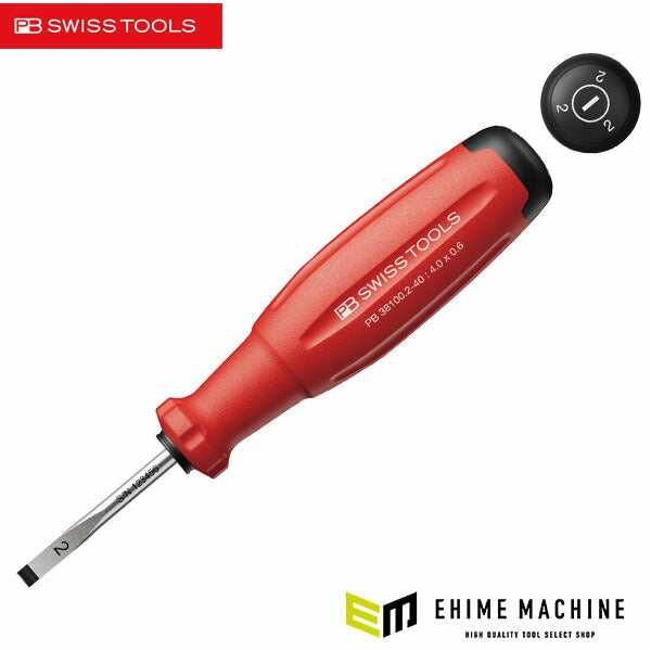 日本正規品 PBスイスツールズ スイスグリップEVO マイナスドライバー 4.0mm 40mm (38100.2-40)(7610733295364) 新世代 スイスグリップEVO