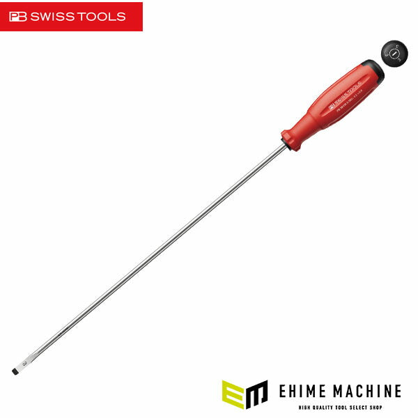 日本正規品 PBスイスツールズ スイスグリップEVO マイナスドライバー 5.5mm 300mmロング (38100.3-300)(7610733295425) 新世代 スイスグリップEVO