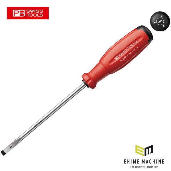 日本正規品 PBスイスツールズ 8100.4-140 スイスグリップEVO マイナスドライバー (7610733295449) 新世代 スイスグリップEVO