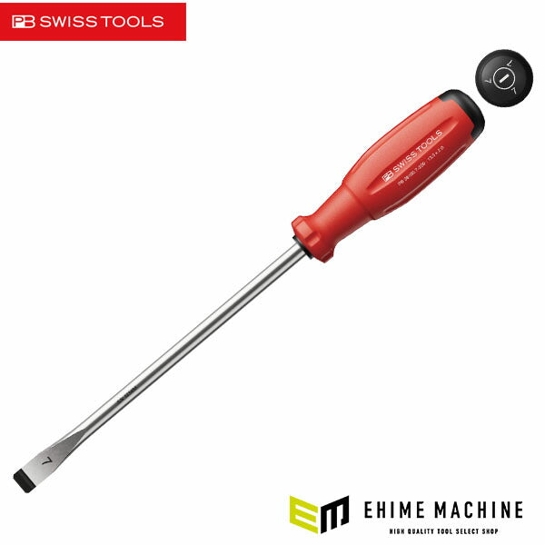 日本正規品 PBスイスツールズ スイスグリップEVO マイナスドライバー 13mm/ロング200mm (38100.7-200)(7610733295524) 新世代 スイスグリップEVO
