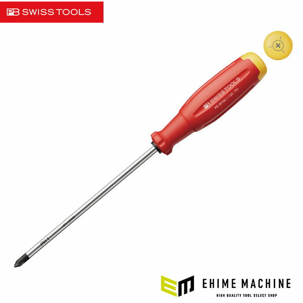 日本正規品 PBスイスツールズ スイスグリップEVO プラスドライバー #1 軸長130mm (38190.1-130)(7610733295623) 新世代 スイスグリップEVO